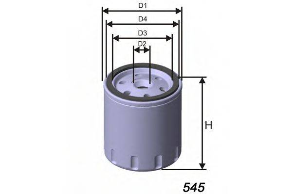 Масляный фильтр MISFAT Z455